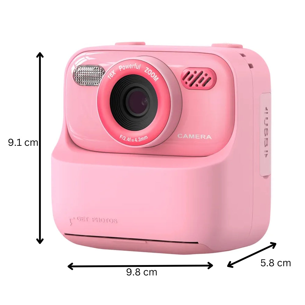 Kids Instant Camera 1080P HD Dual Lens Selfie Digital Camera_11