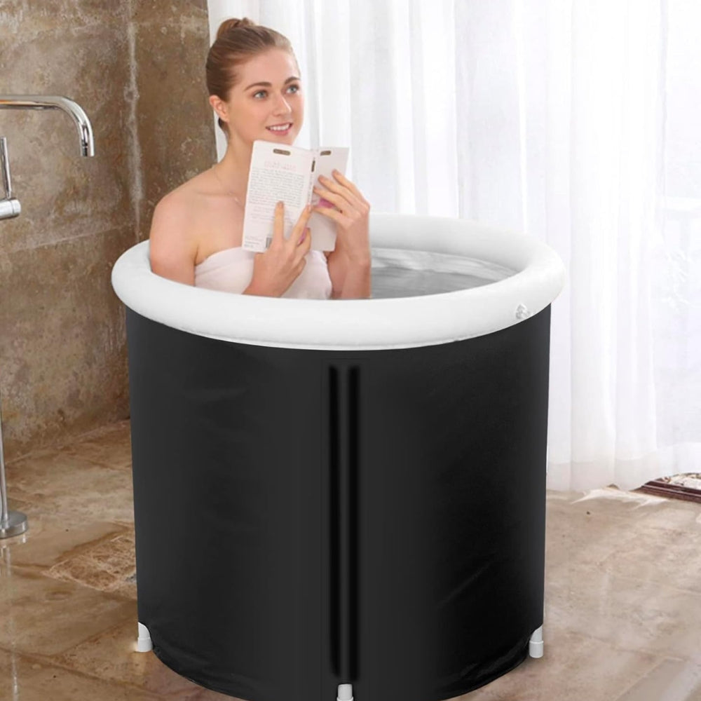 Portable Ice Bath for Recovery Cold Water Therapy Tub_2